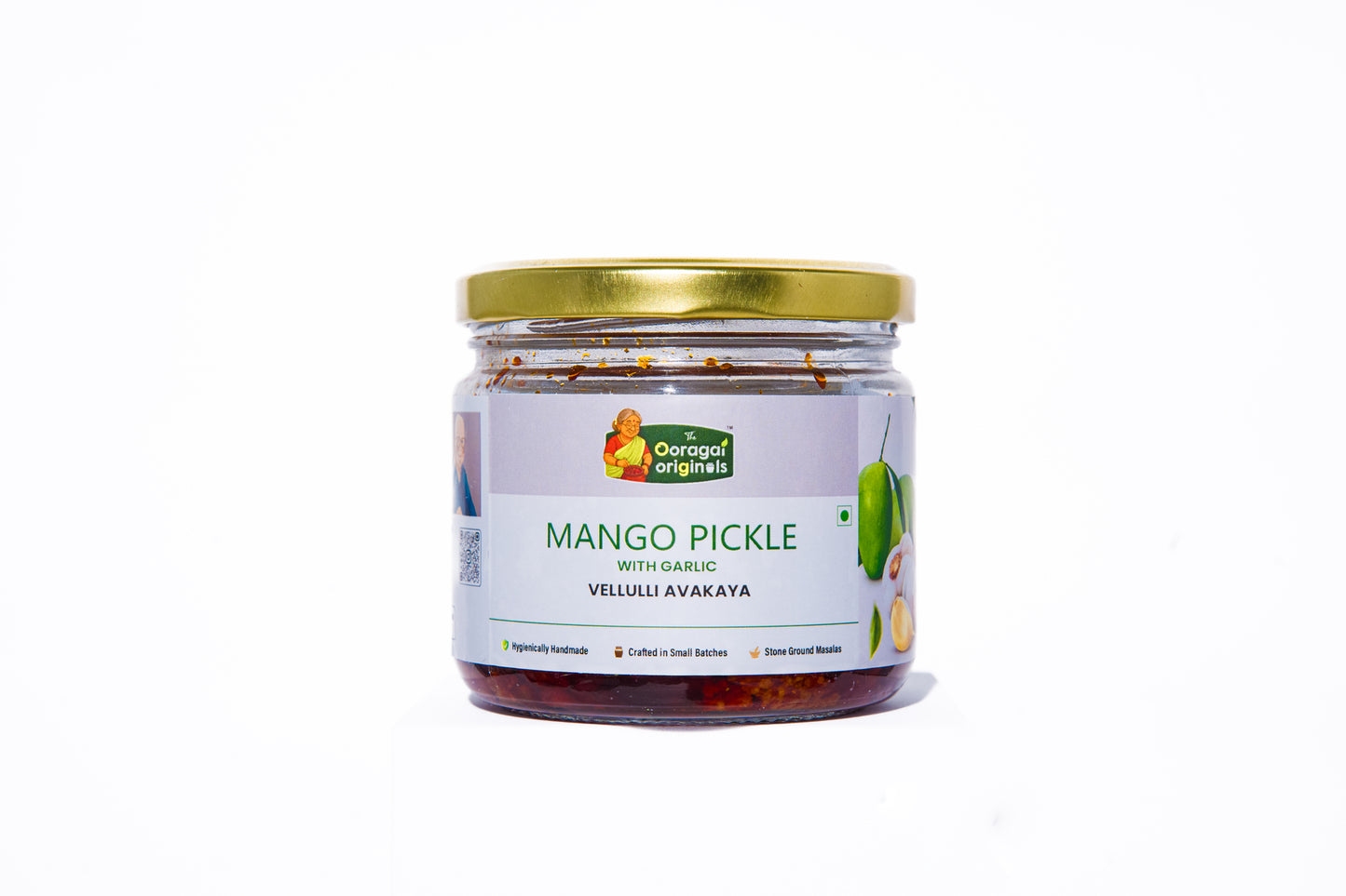 Garlic Avakaya (Mango) Pickle
