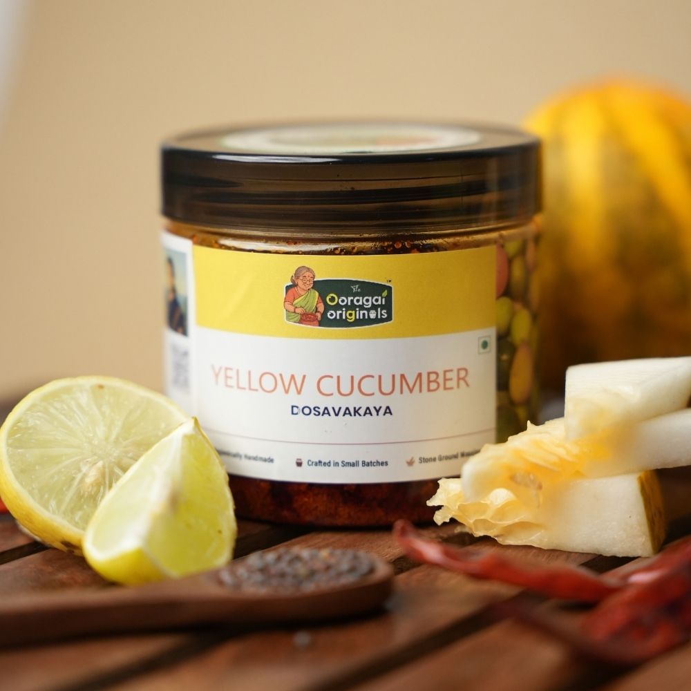 Dosavakaya (Yellow Cucumber) Pickle — Refill Pack