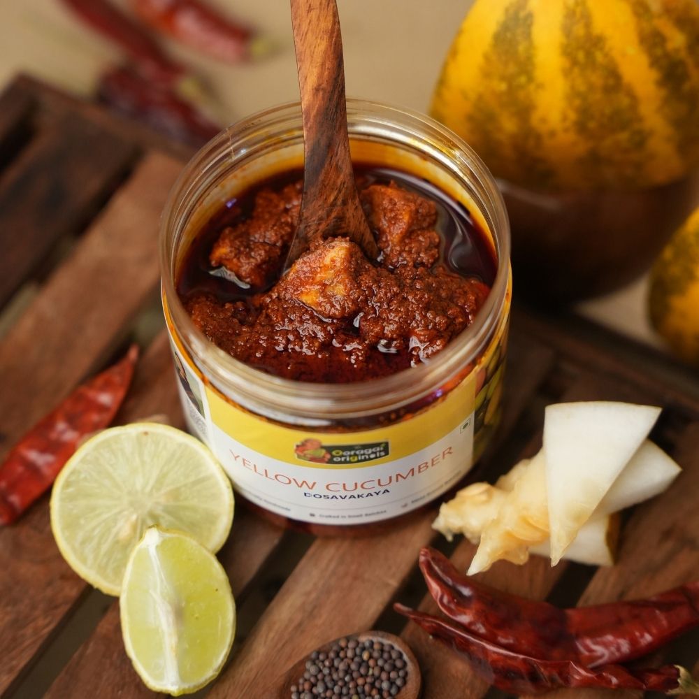 Dosavakaya (Yellow Cucumber) Pickle — Refill Pack