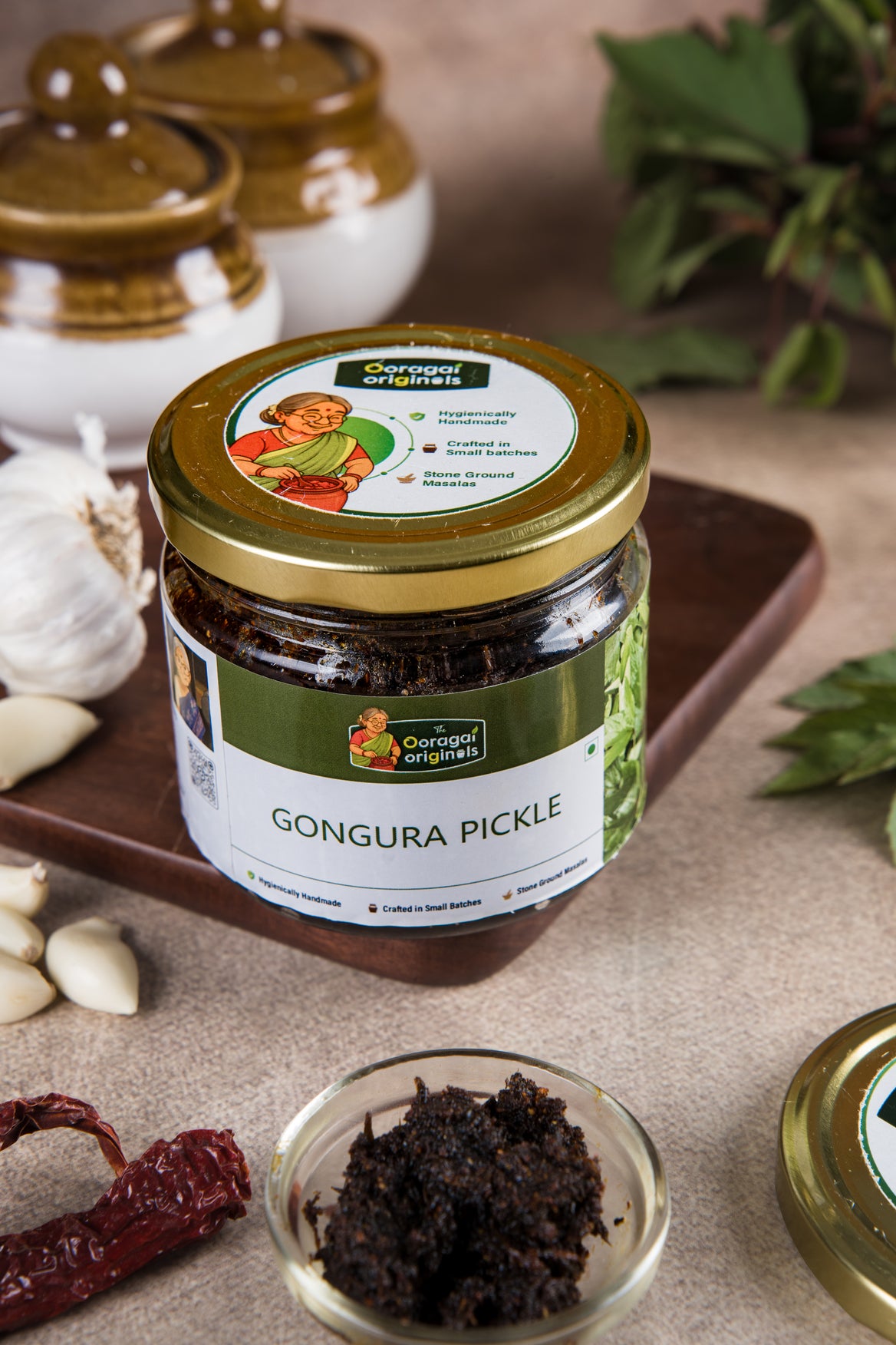 Gongura (Sorrel Leaves) Pickle