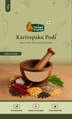 Karivepaku (Curry Leaf) Podi