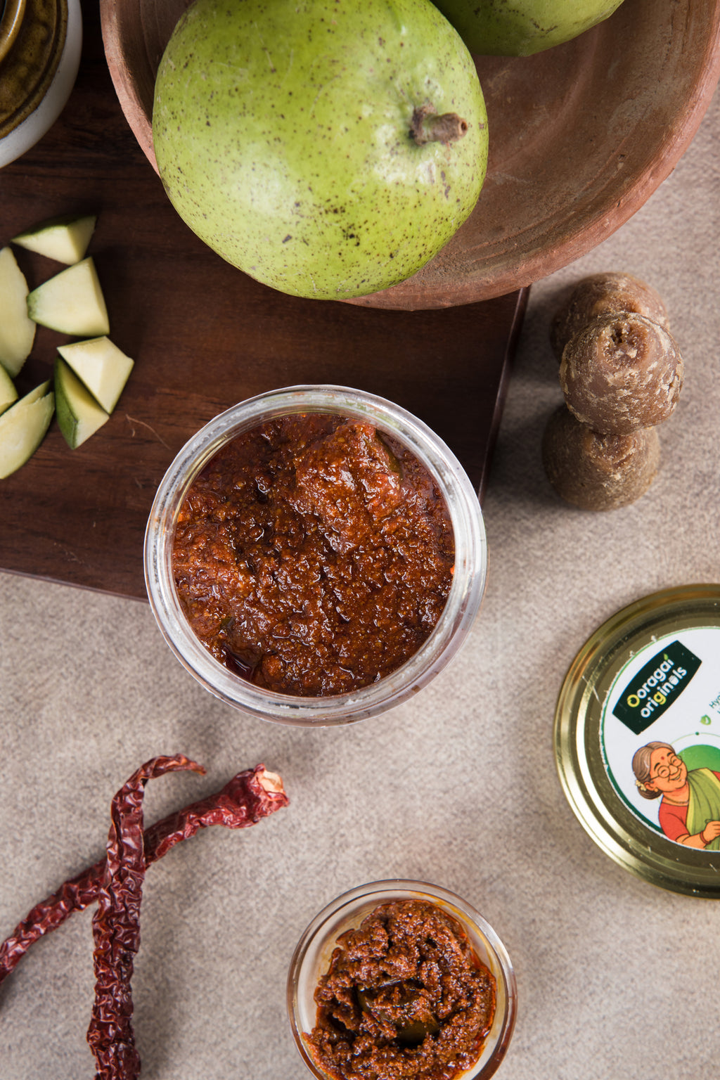 Bellam Avakaya (Mango Jaggery) Pickle