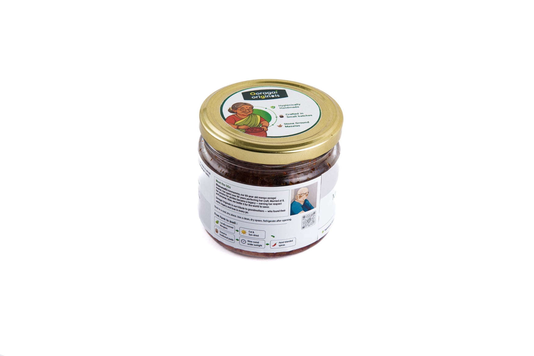 Mango with Garlic (Avakaya) Pickle