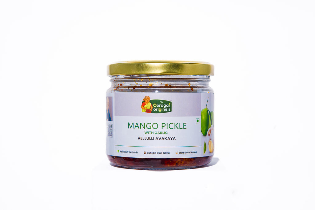 Mango with Garlic (Avakaya) Pickle