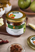 Mango without Garlic (Avakaya) Pickle