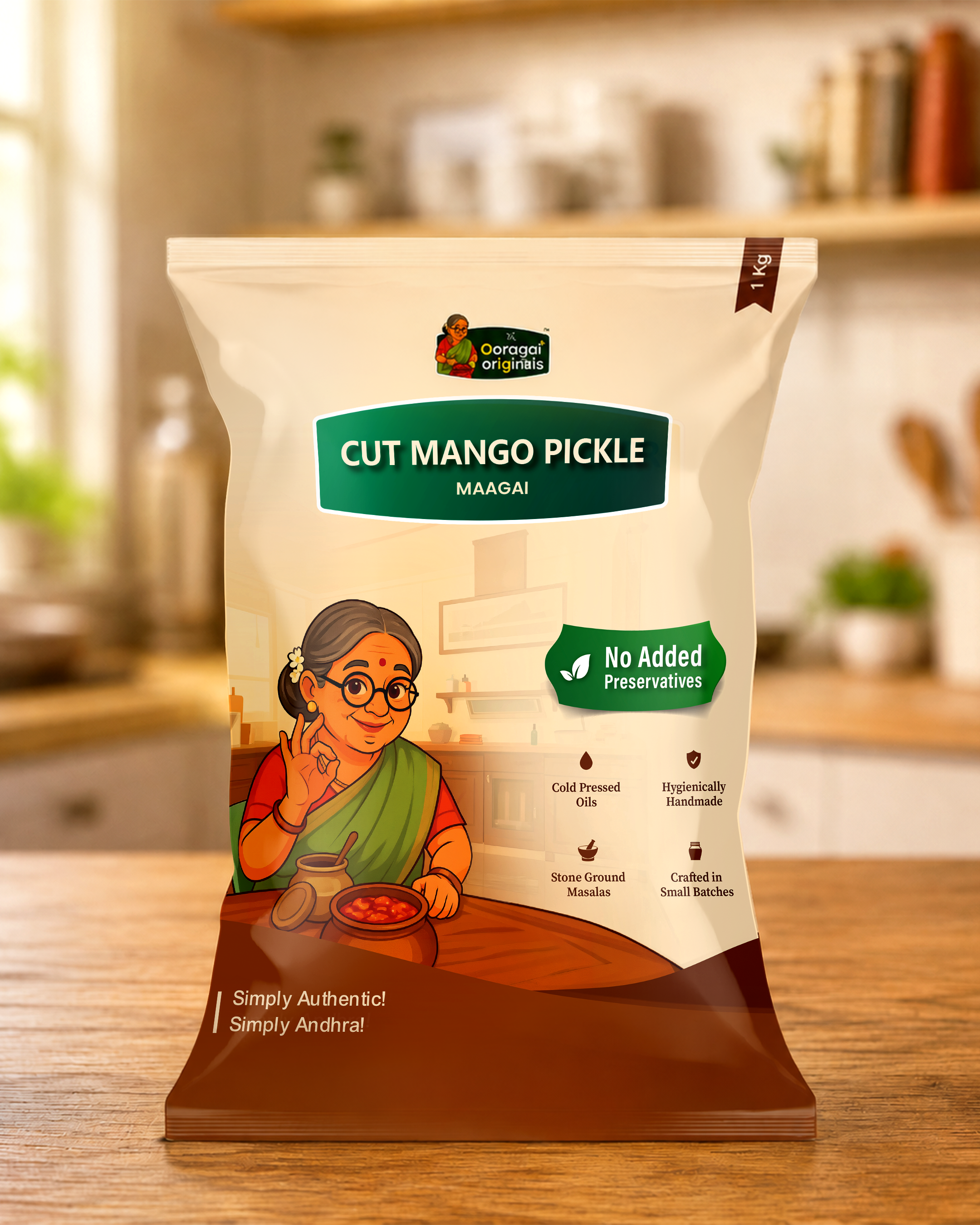 Maagai (Cut Mango) Pickle - 1kg