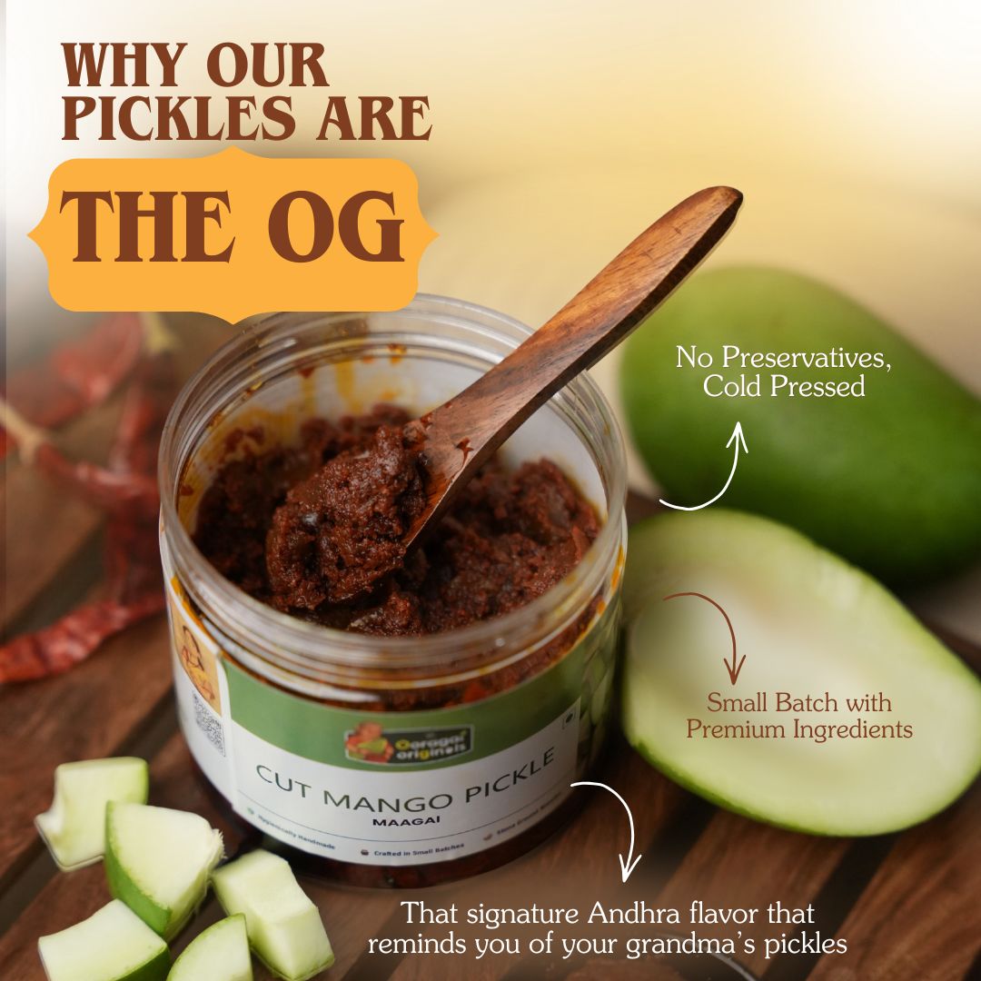 Maagai (Cut Mango) Pickle — Refill Pack