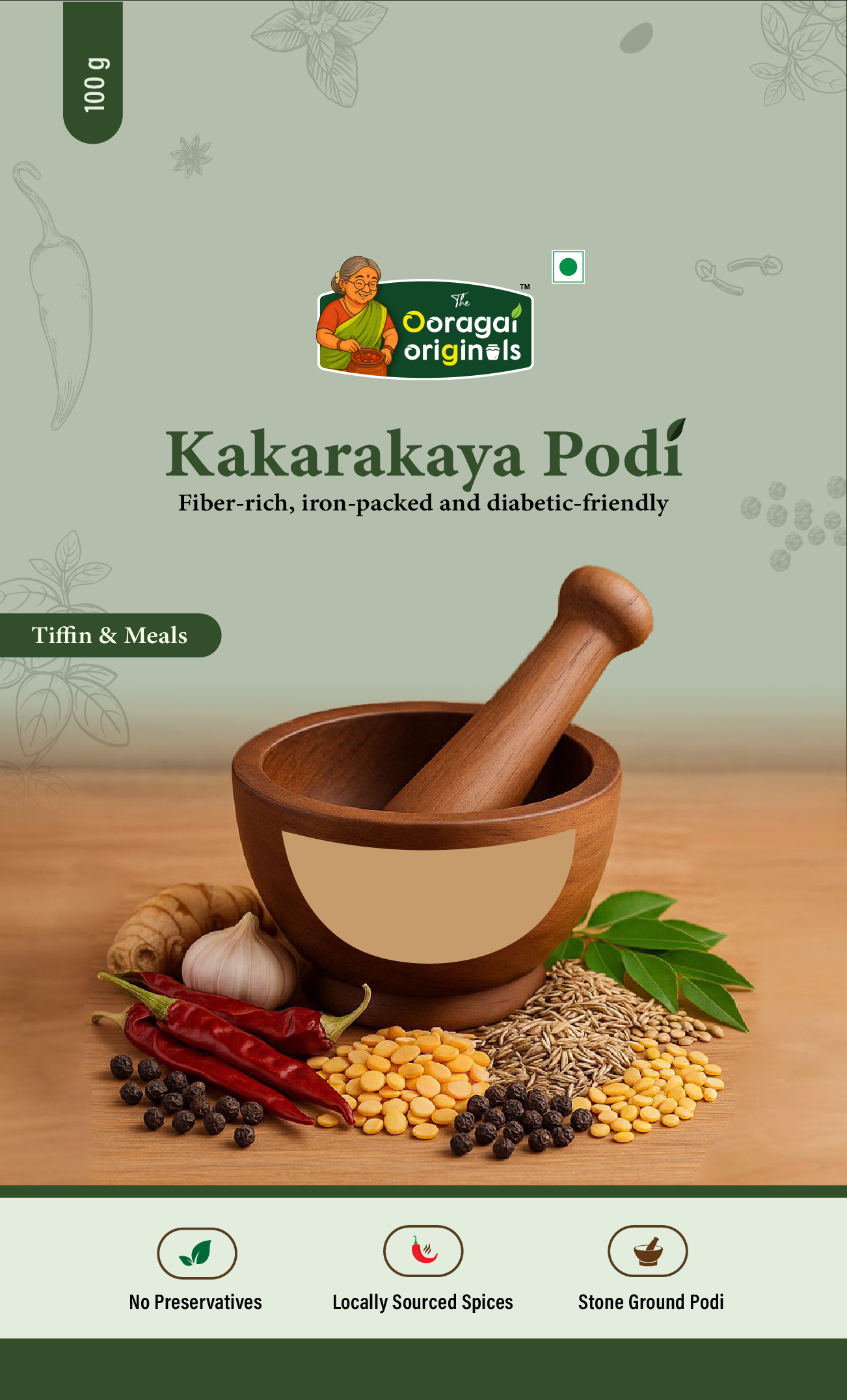Kakarakai (Bitter Gourd) Podi