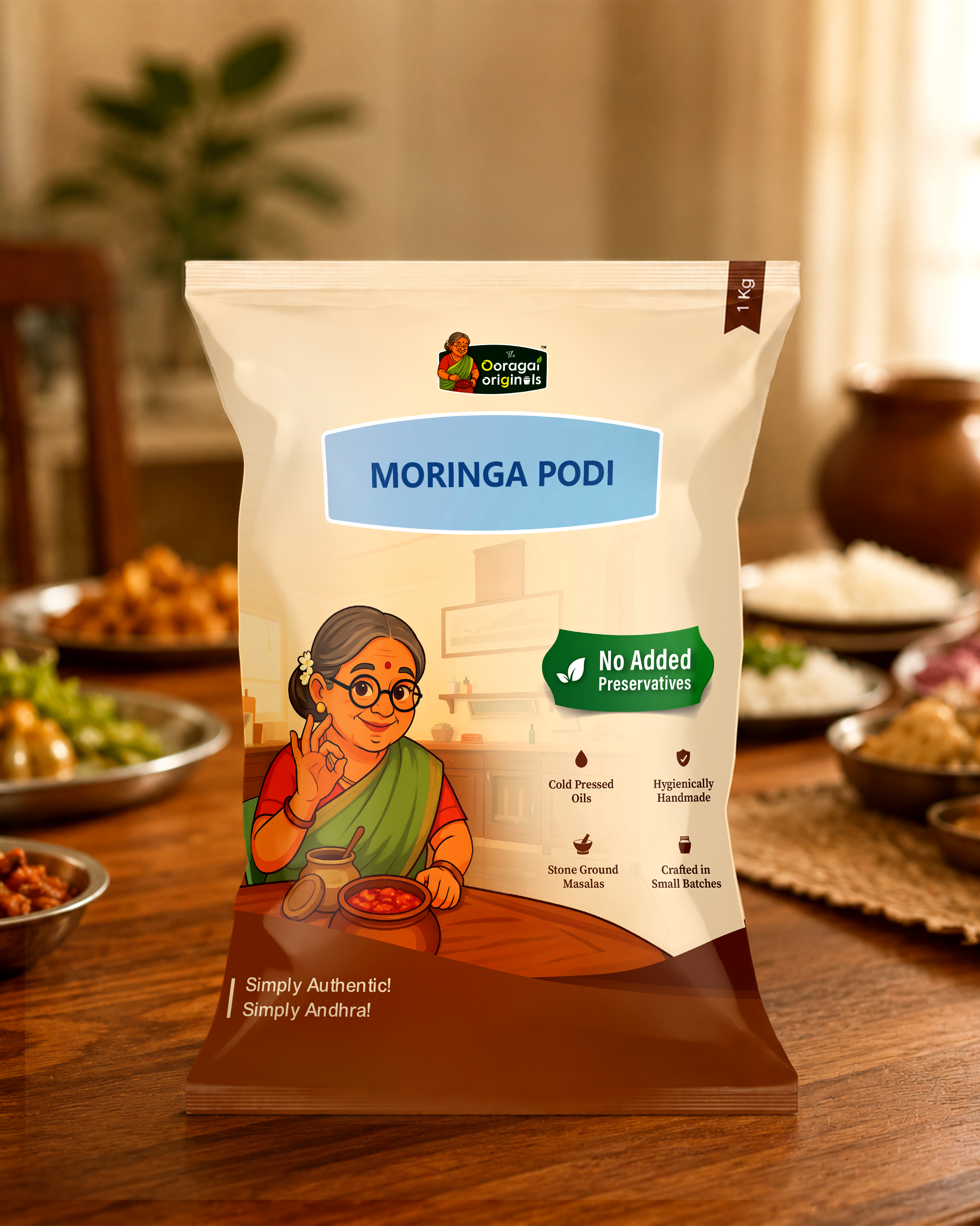 Moringa (Drumstick Leaf) Podi - 1kg