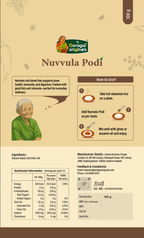 Nuvvula (Sesame) Podi